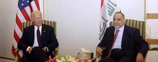 عبد المهدي لـ” بايدن ” : معرفتكم وخبرتكم الطويلة بشؤون العراق ستكون خير عون لنا جميعا .