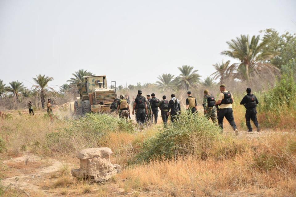 الحشد الشعبي يقتحم بساتين 4 قرى في زور المقدادية