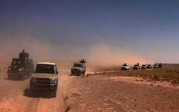 الحشد الشعبي يداهم مناطق غربي الانبار بحثا عن مطلوبين